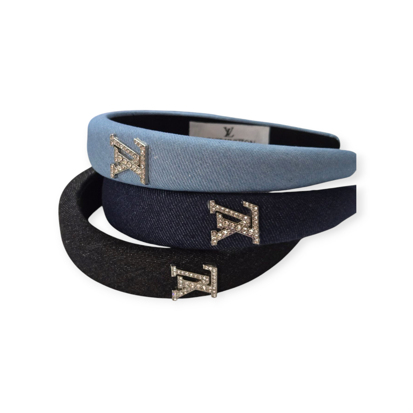 LV Denim Headband