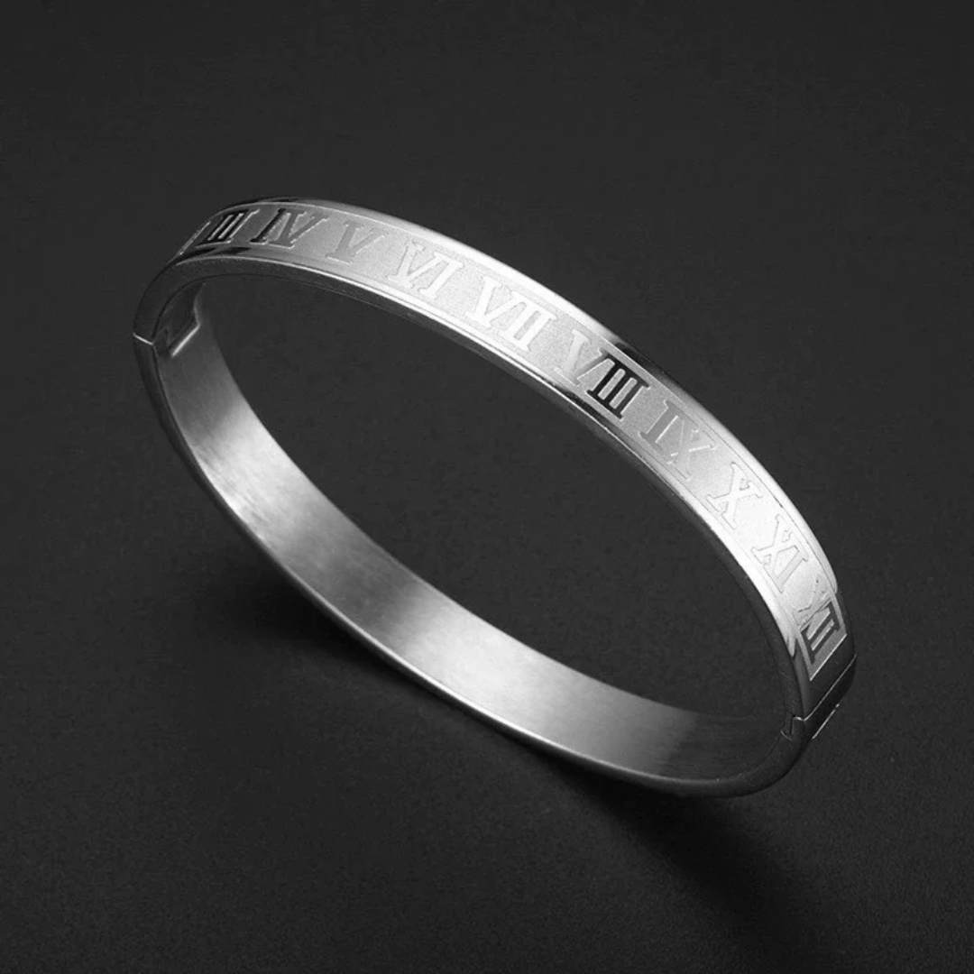 Roman Numeral Bangles
