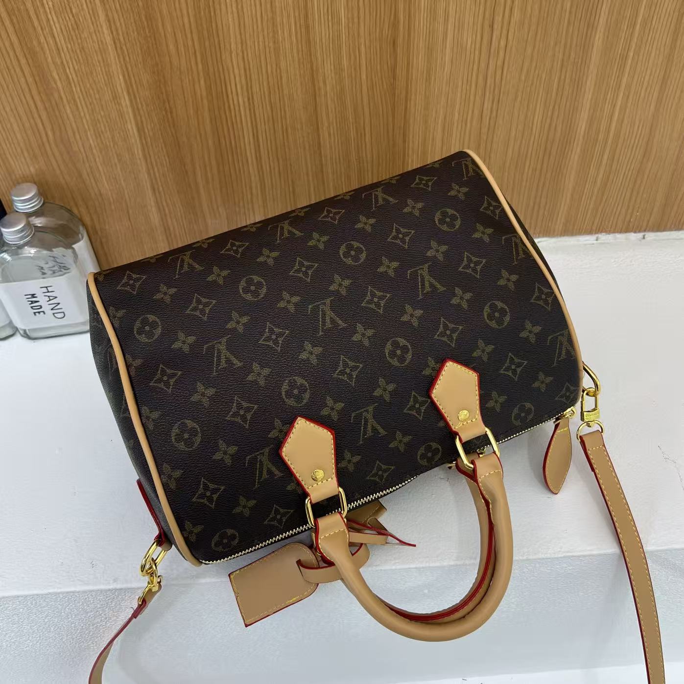 LV inspired Speedy Bags with pouch