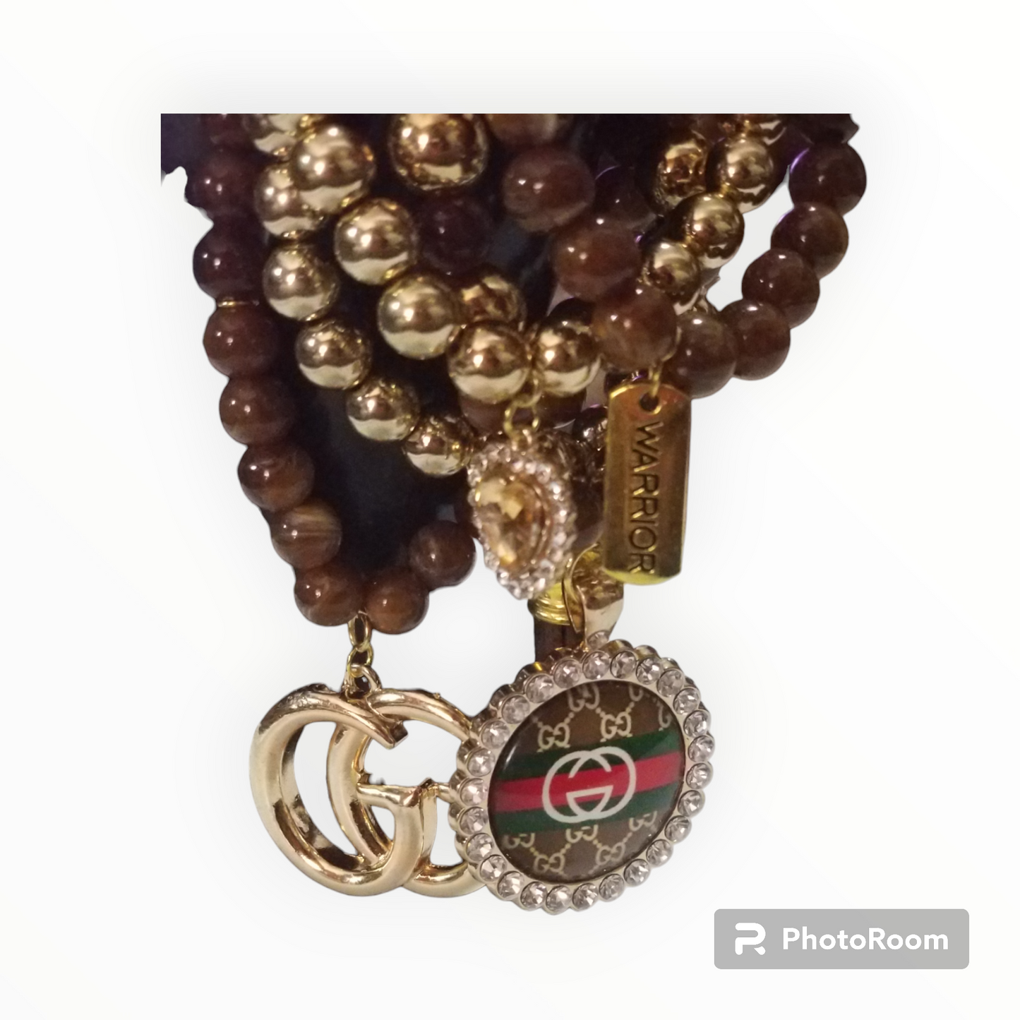 Custom luxury charm bracelet