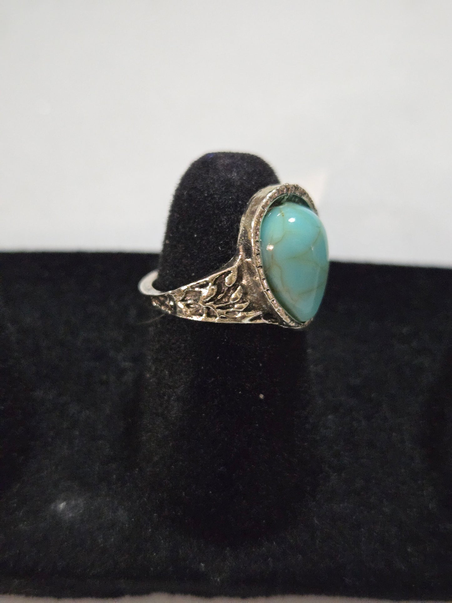 Boho Vintage inspire Turquoise Rings