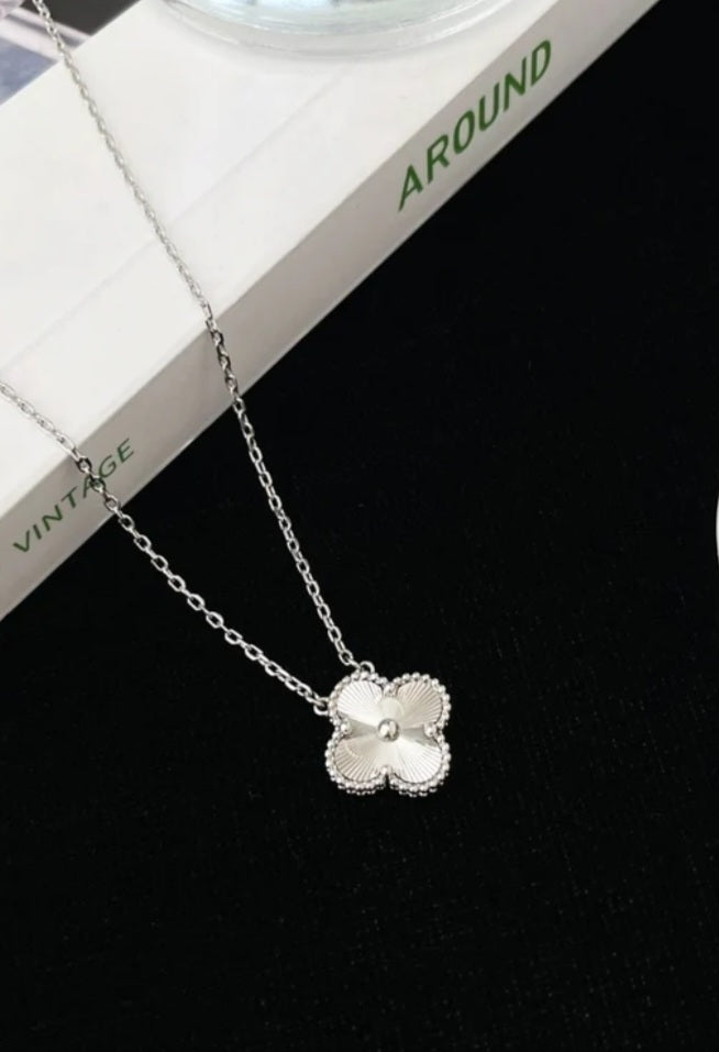 Van Cleef inspired Lazer Gold and Silver Jewelry Collection