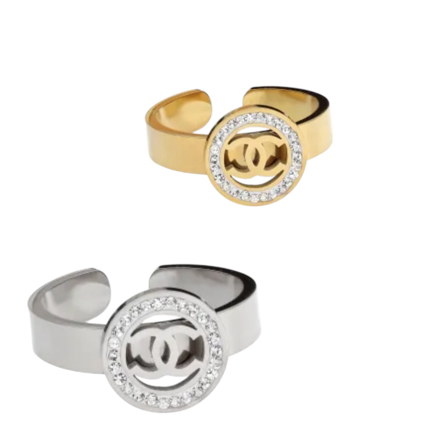 Chanel inspired rings