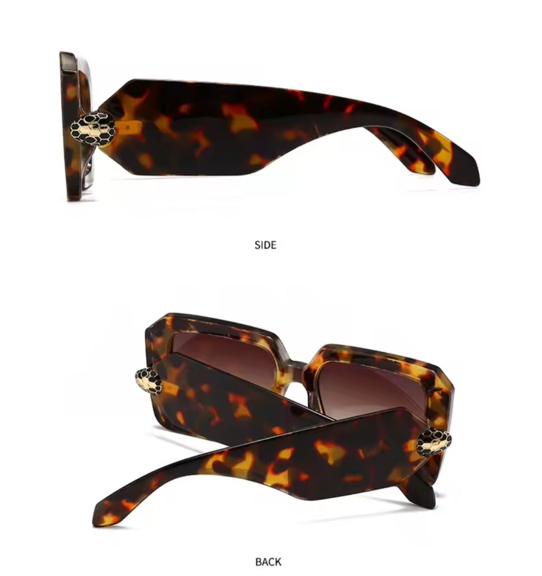 Bvlgari inspired Square Sunglasses