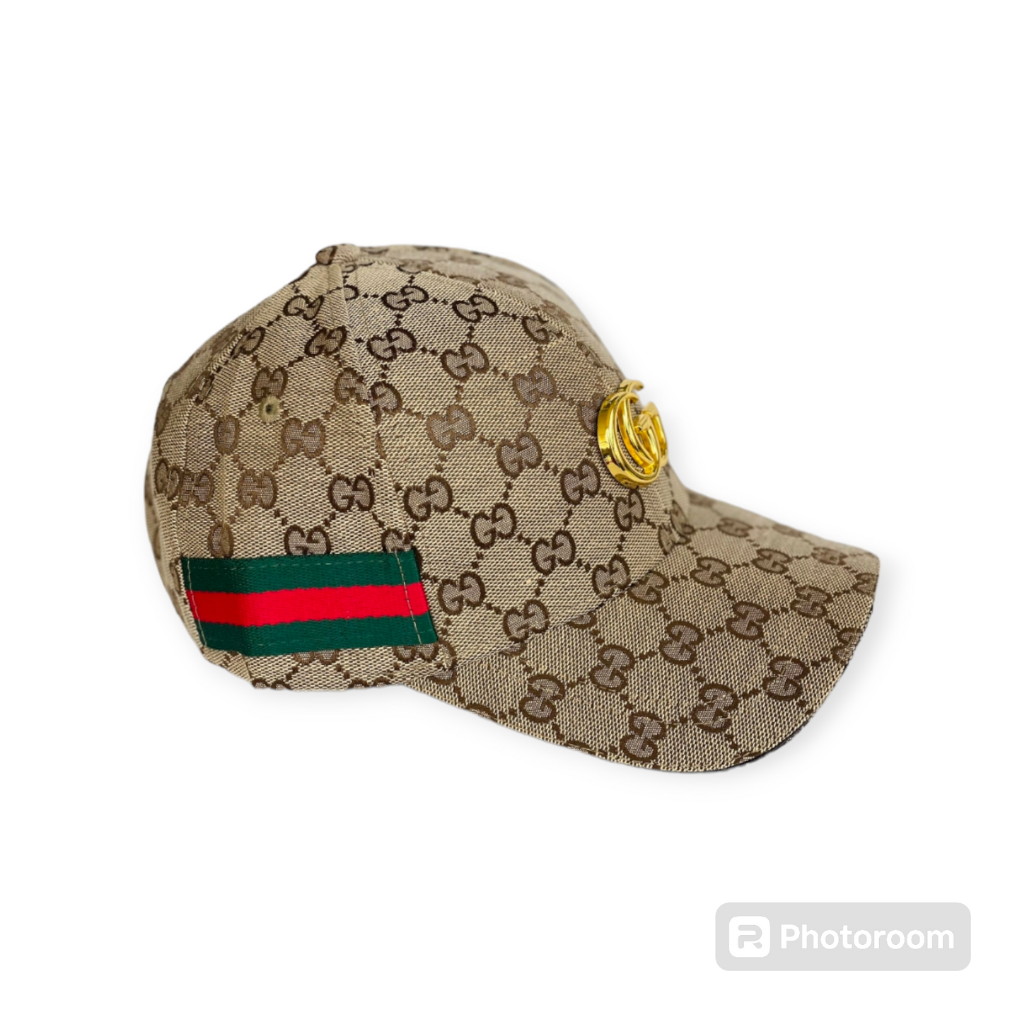 Gucci Designer Inspired Canvas Baseball Cap