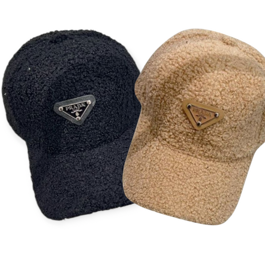 Luxury inspired Prada baseball cap