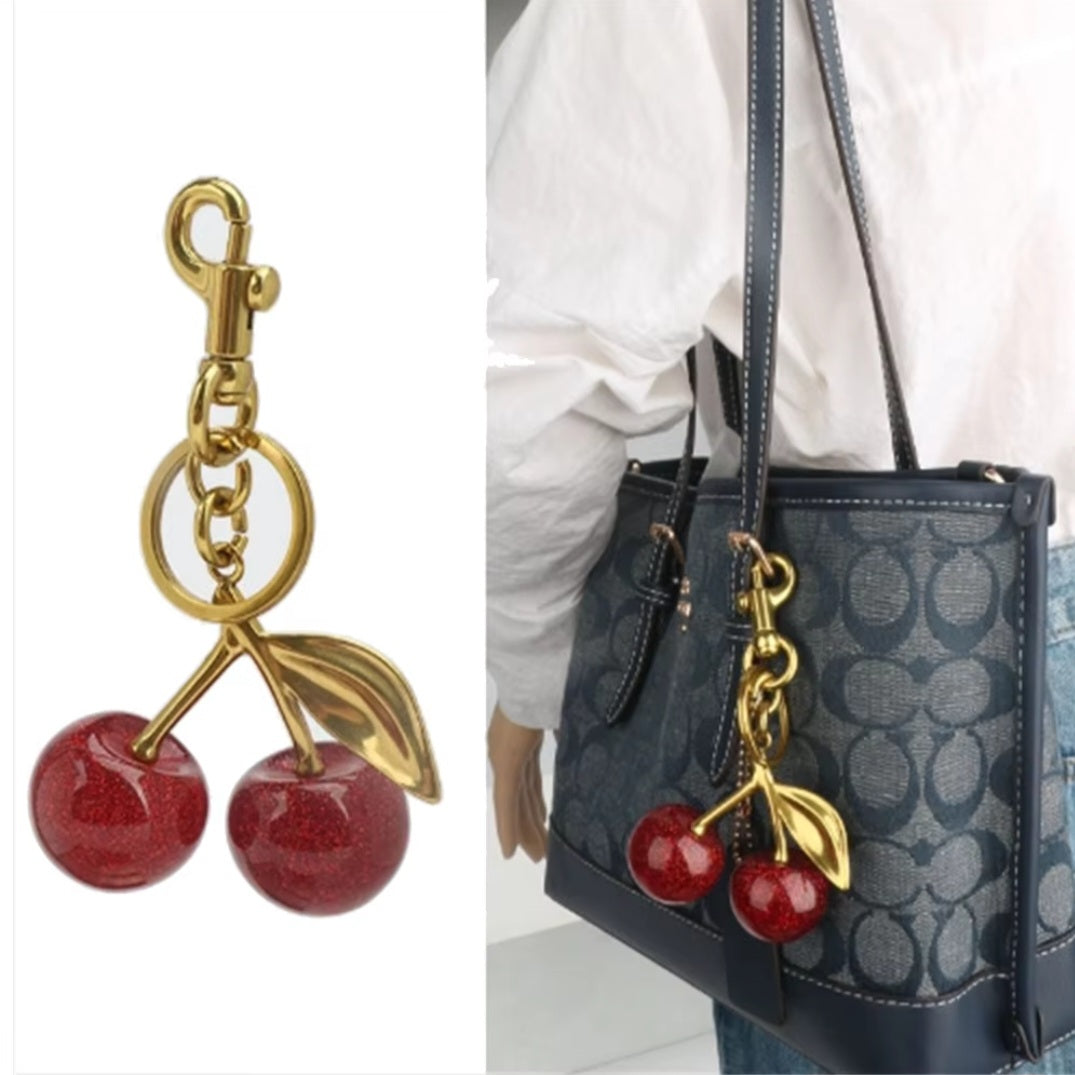 Cherry 🍒 Handbag and Keychain Charms