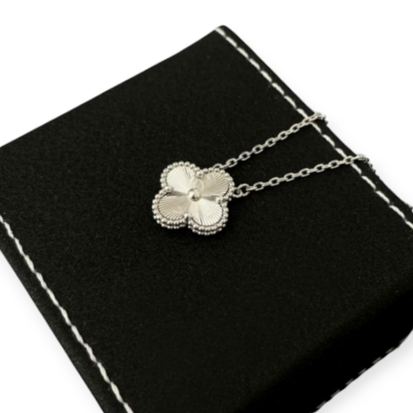 Van Cleef inspired Lazer Gold and Silver Jewelry Collection