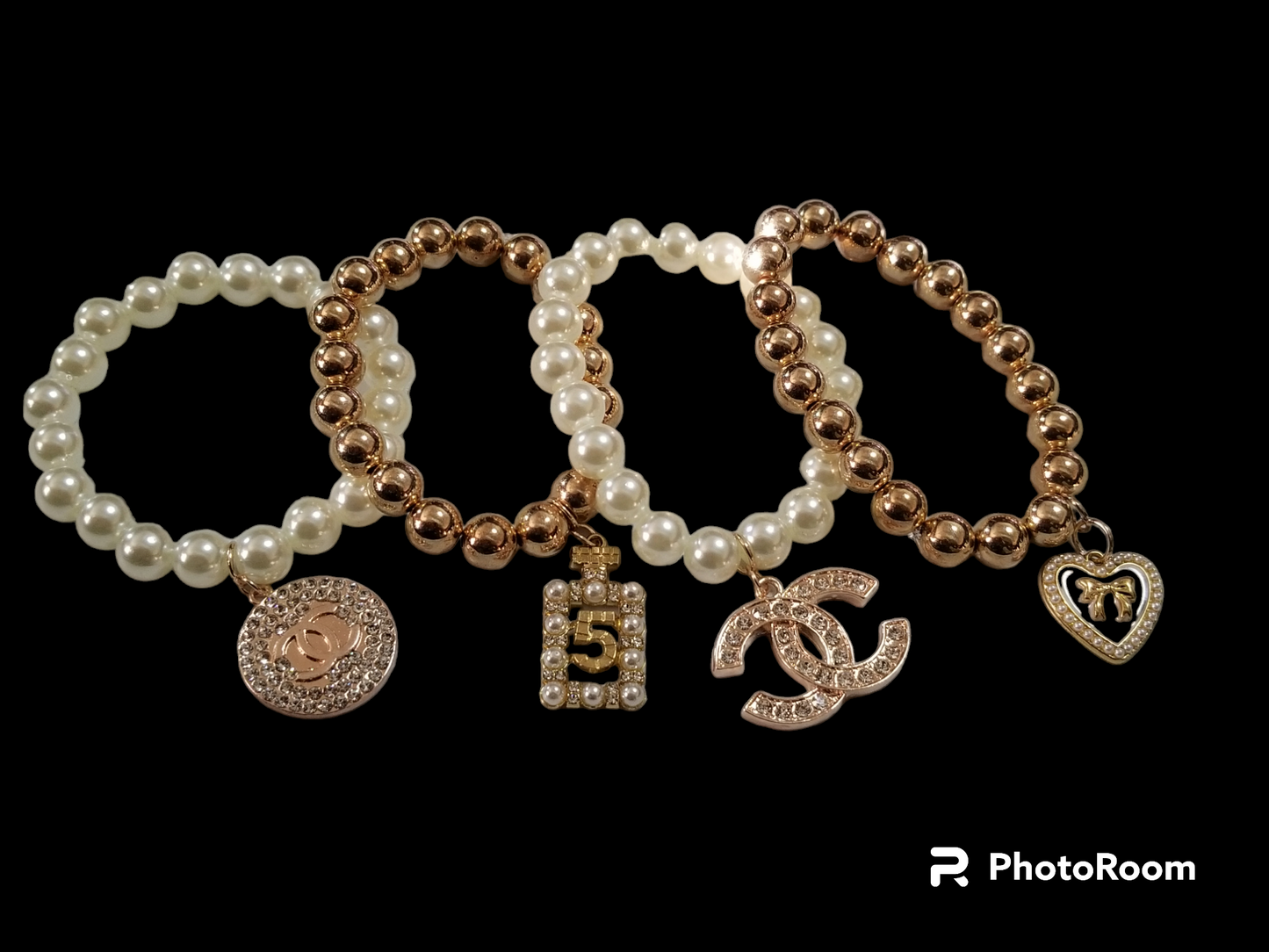 Custom made charm bracelet