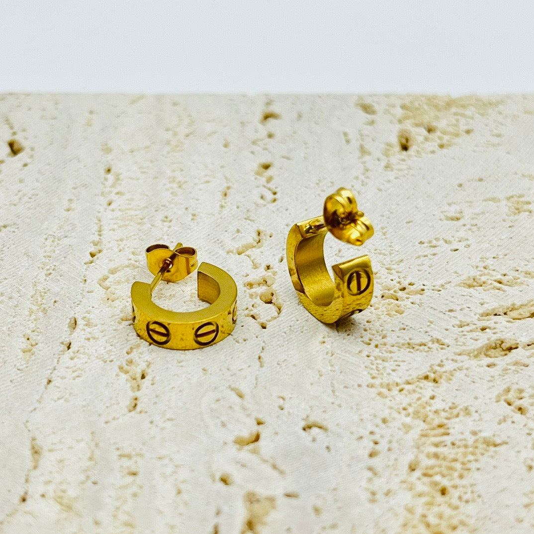 Cartier Inspired Earrings