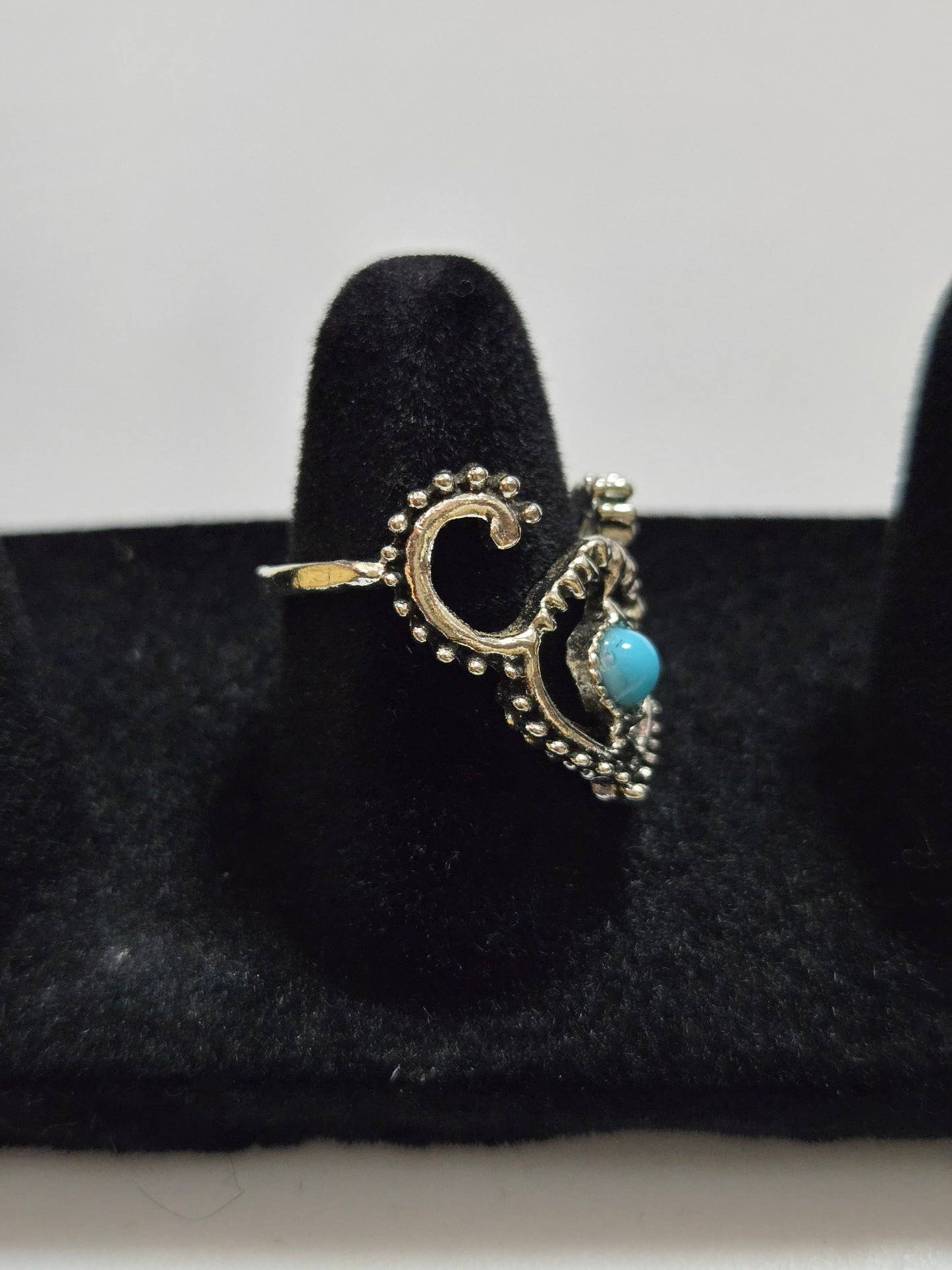 Boho Vintage inspire Turquoise Rings