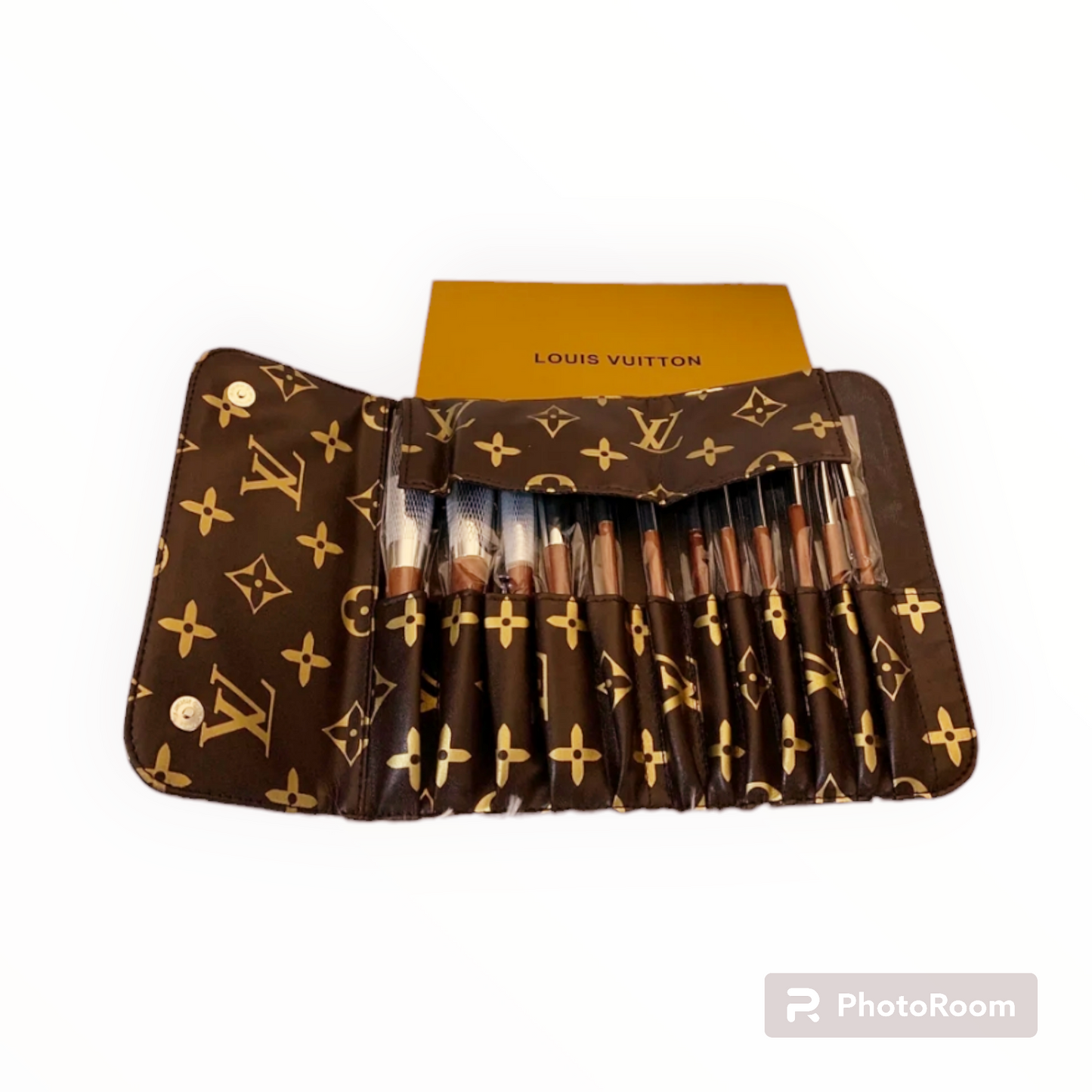 LV inspired Makeup Brush set