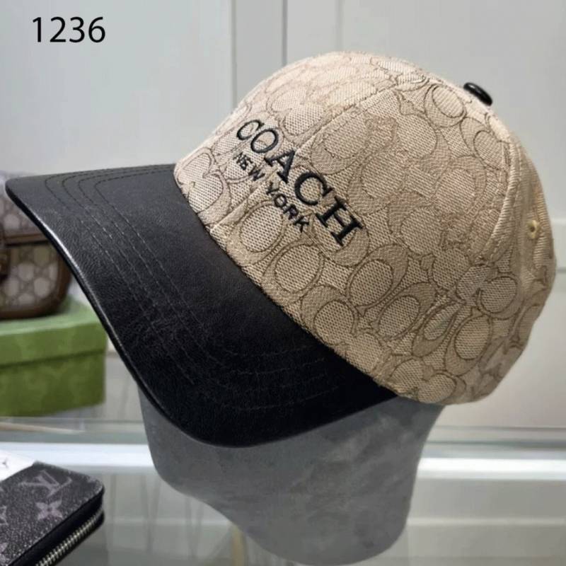 Coach inspired baseball cap