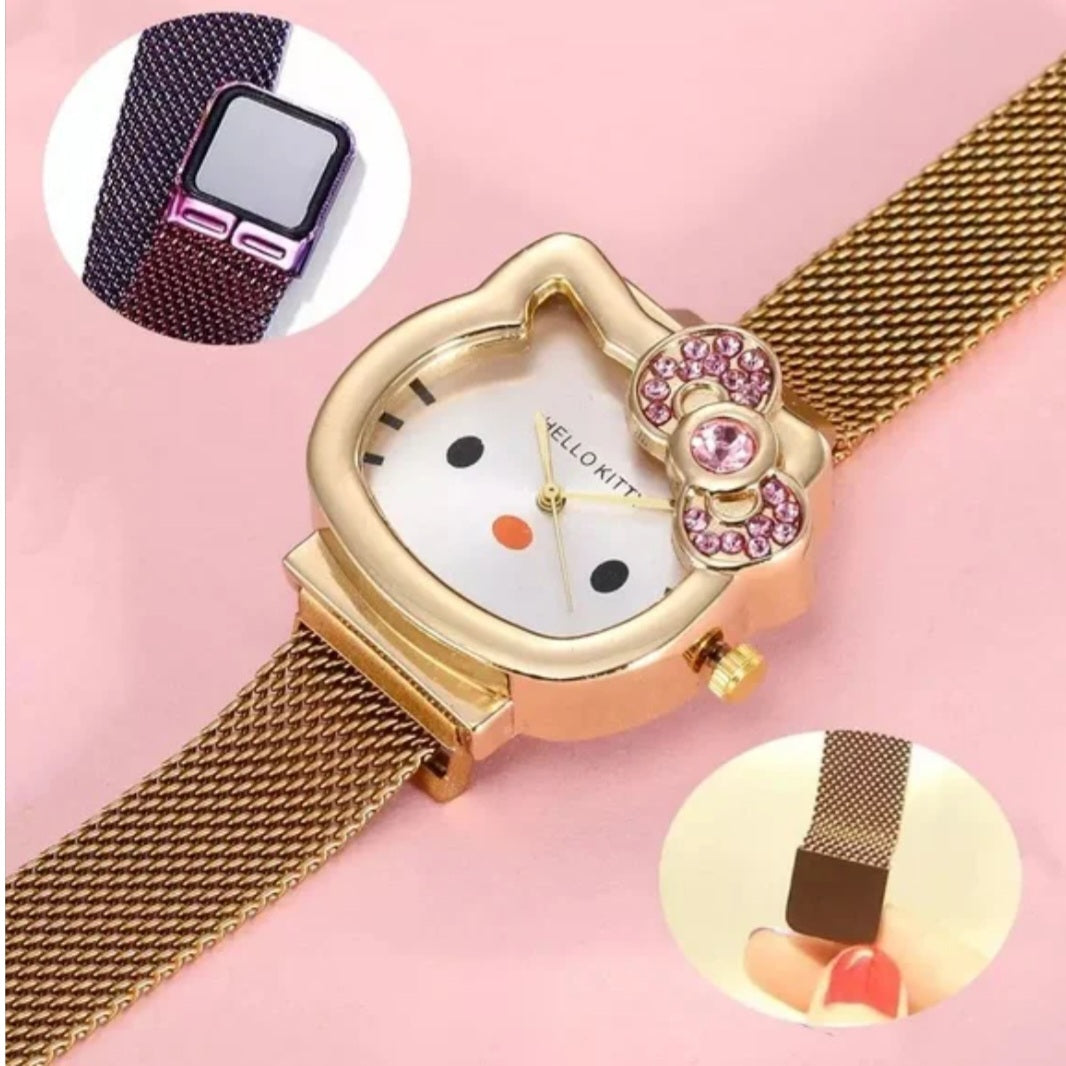 Hello kitty Bow Quartz Watch