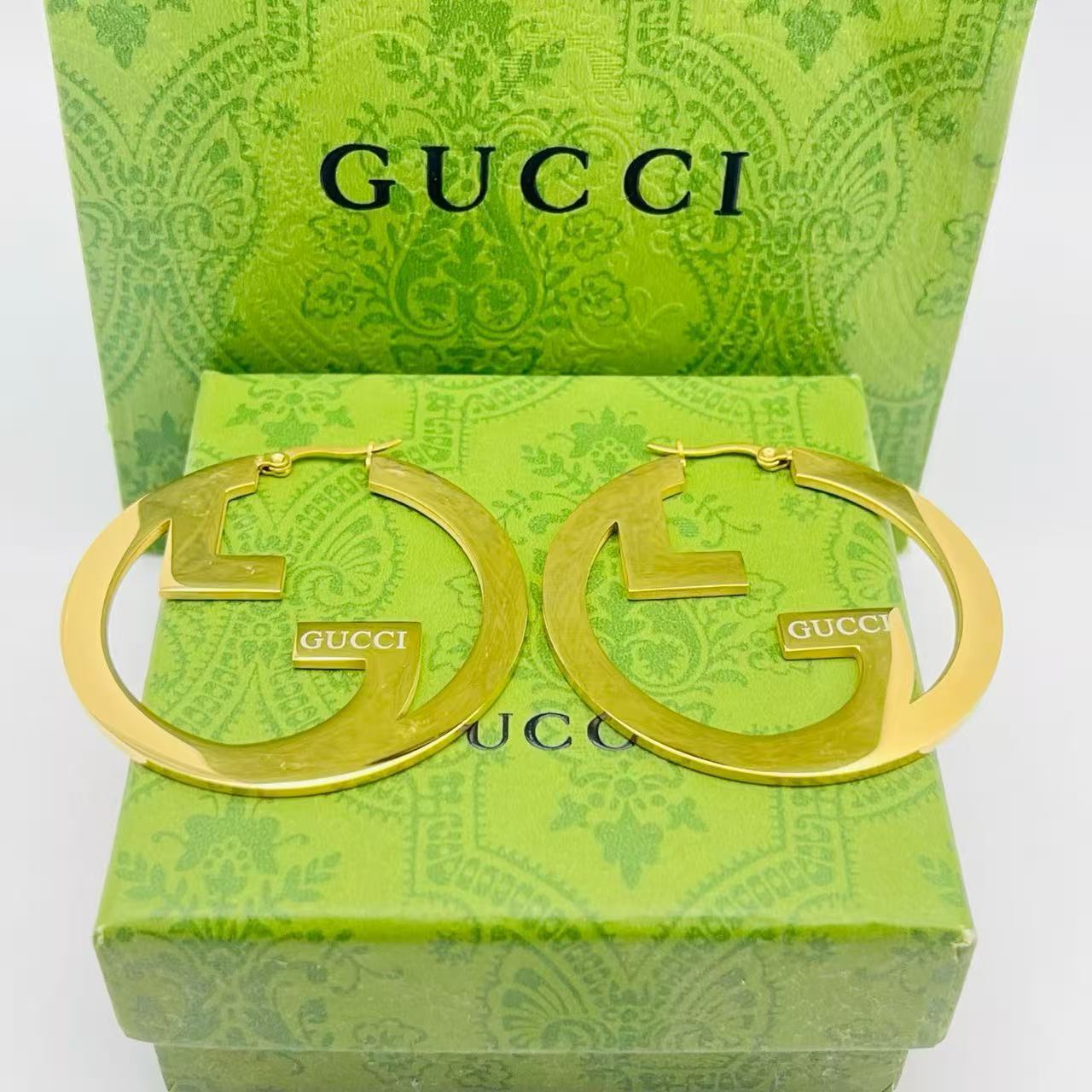 Gucci inspire Hoop Earrings