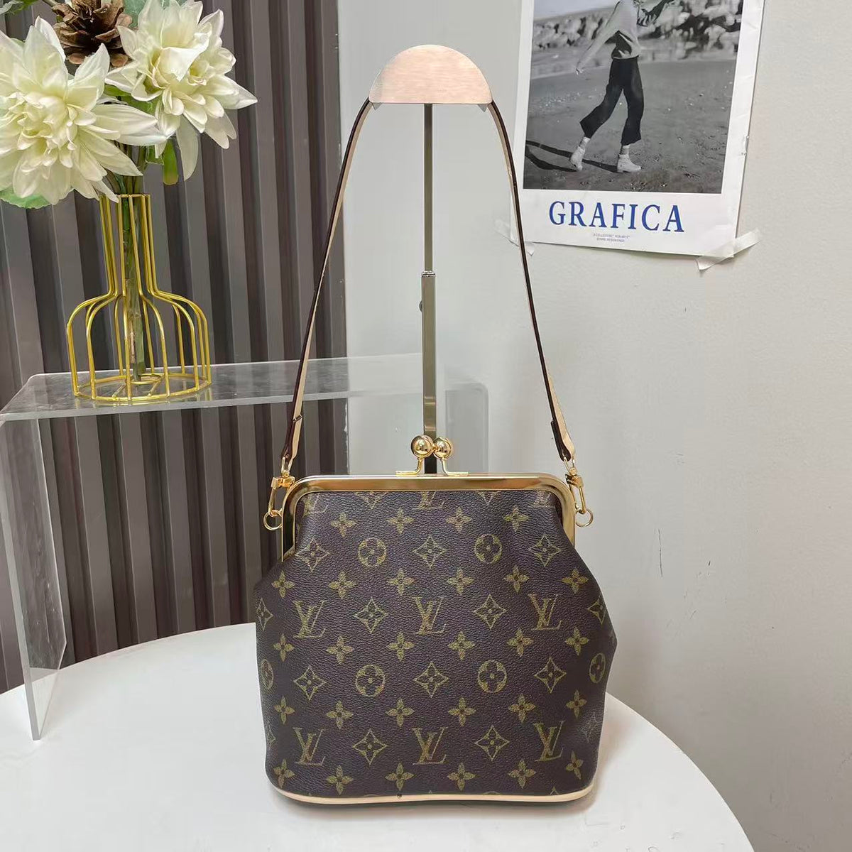 LV inspired handbag