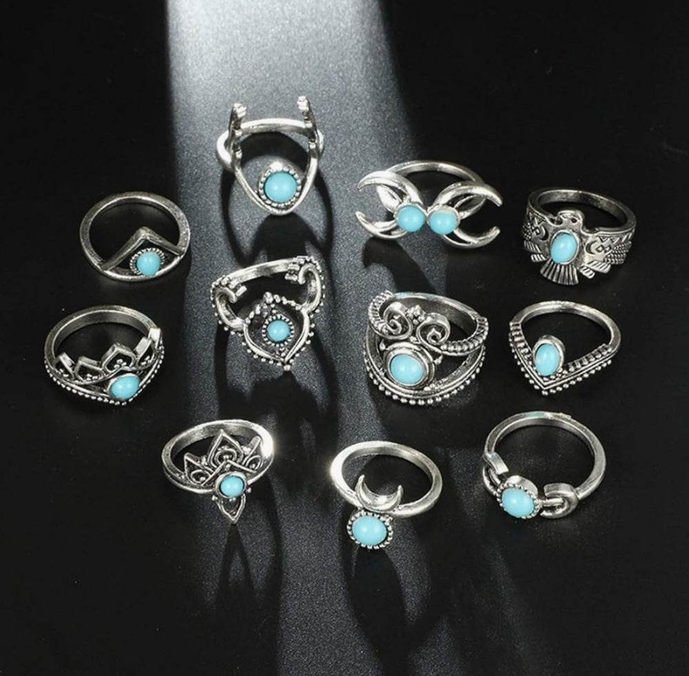 Inspire Turquoise Vintage Rings