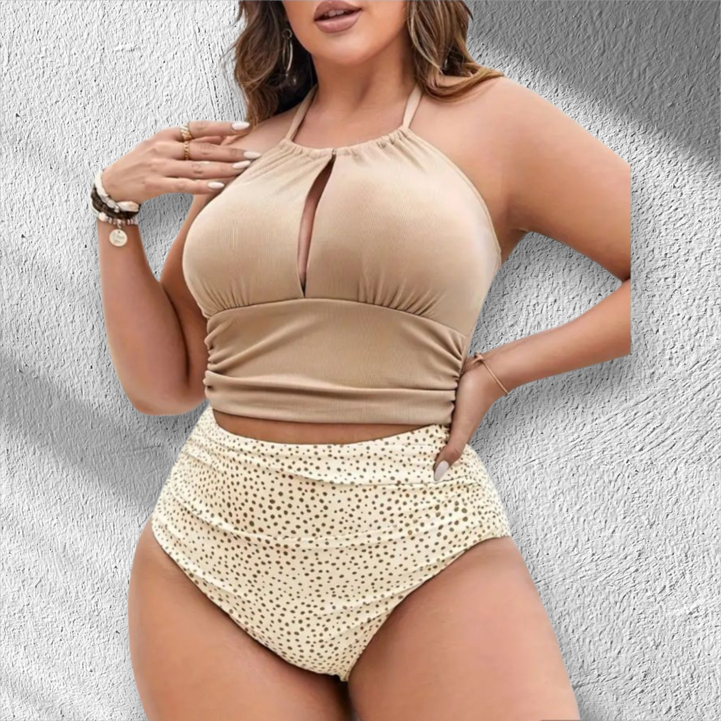 Plus size 2pc Bikini set