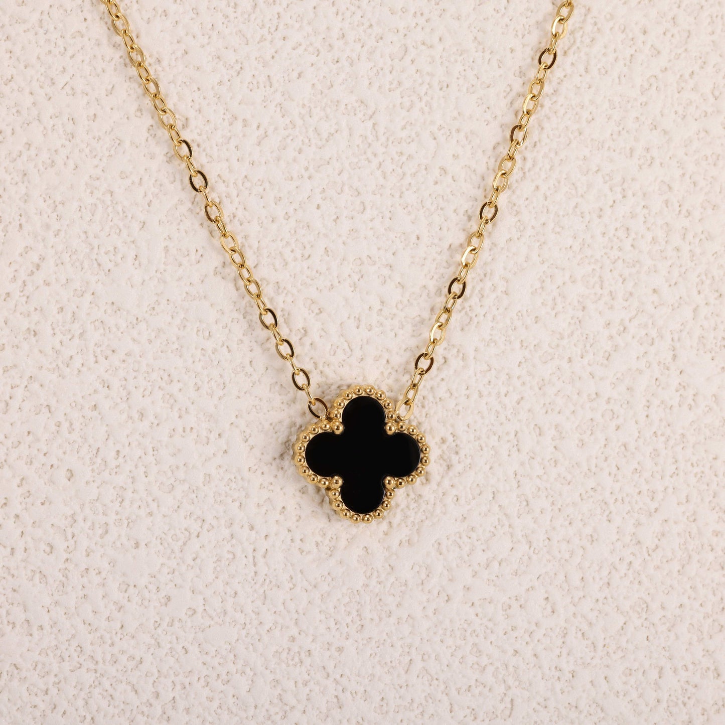 Van cleef inspired Clover 13mm Gold Necklace