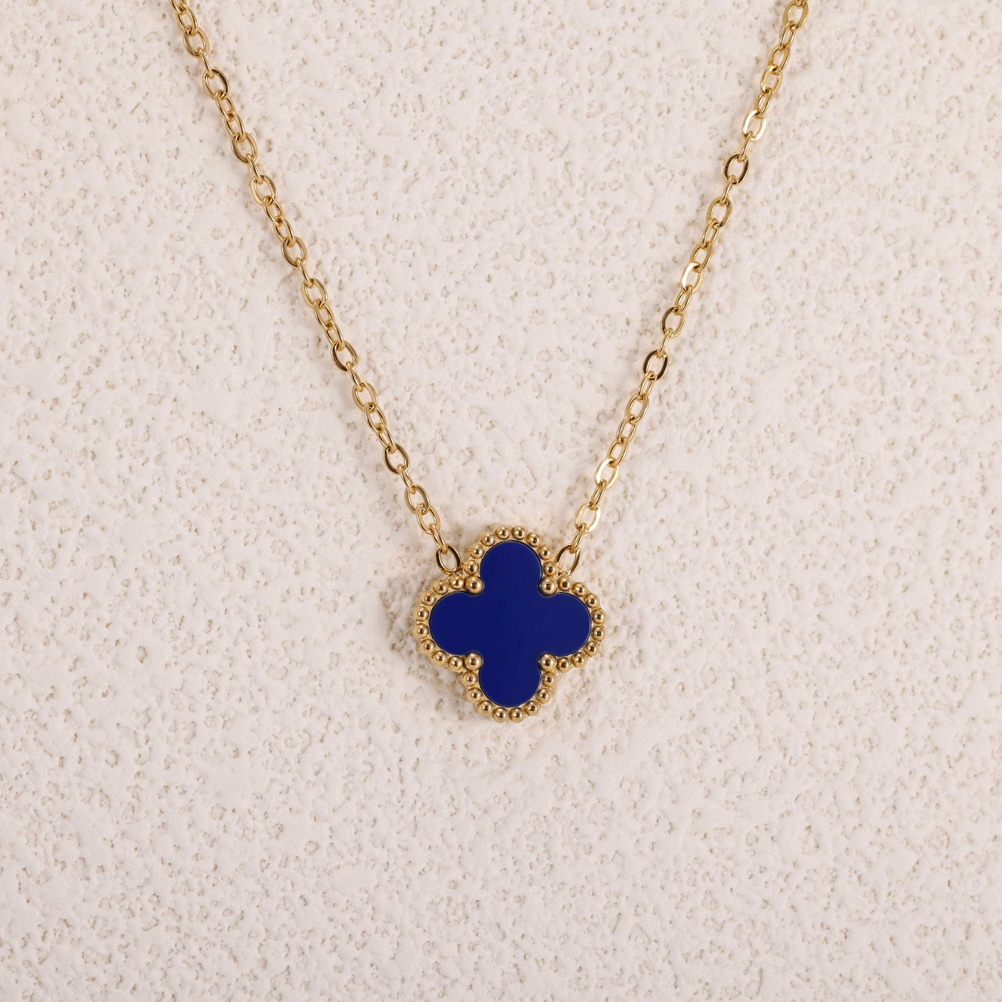 Van cleef inspired Clover 13mm Gold Necklace