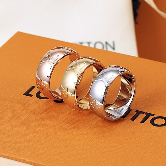 LV Designer Inspired Ring