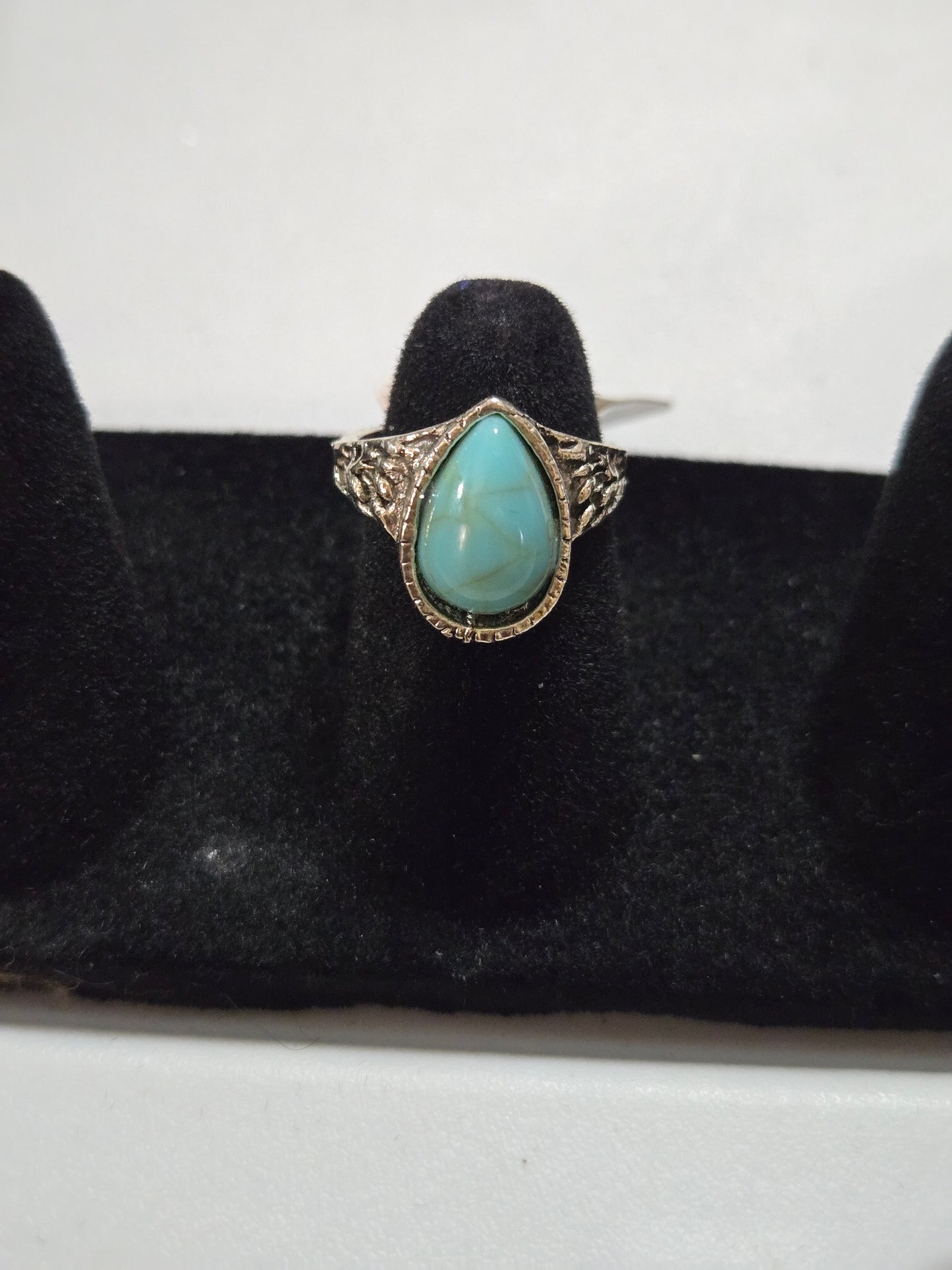 Boho Vintage inspire Turquoise Rings