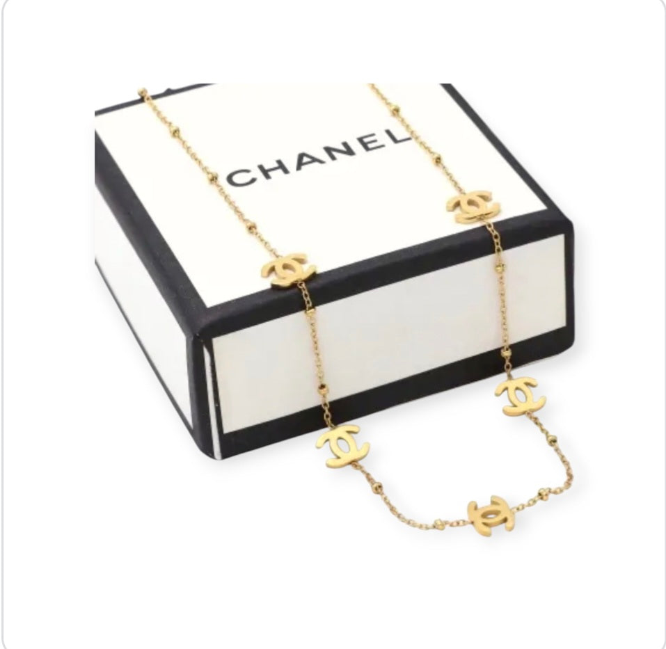 Chanel Inspired necklace