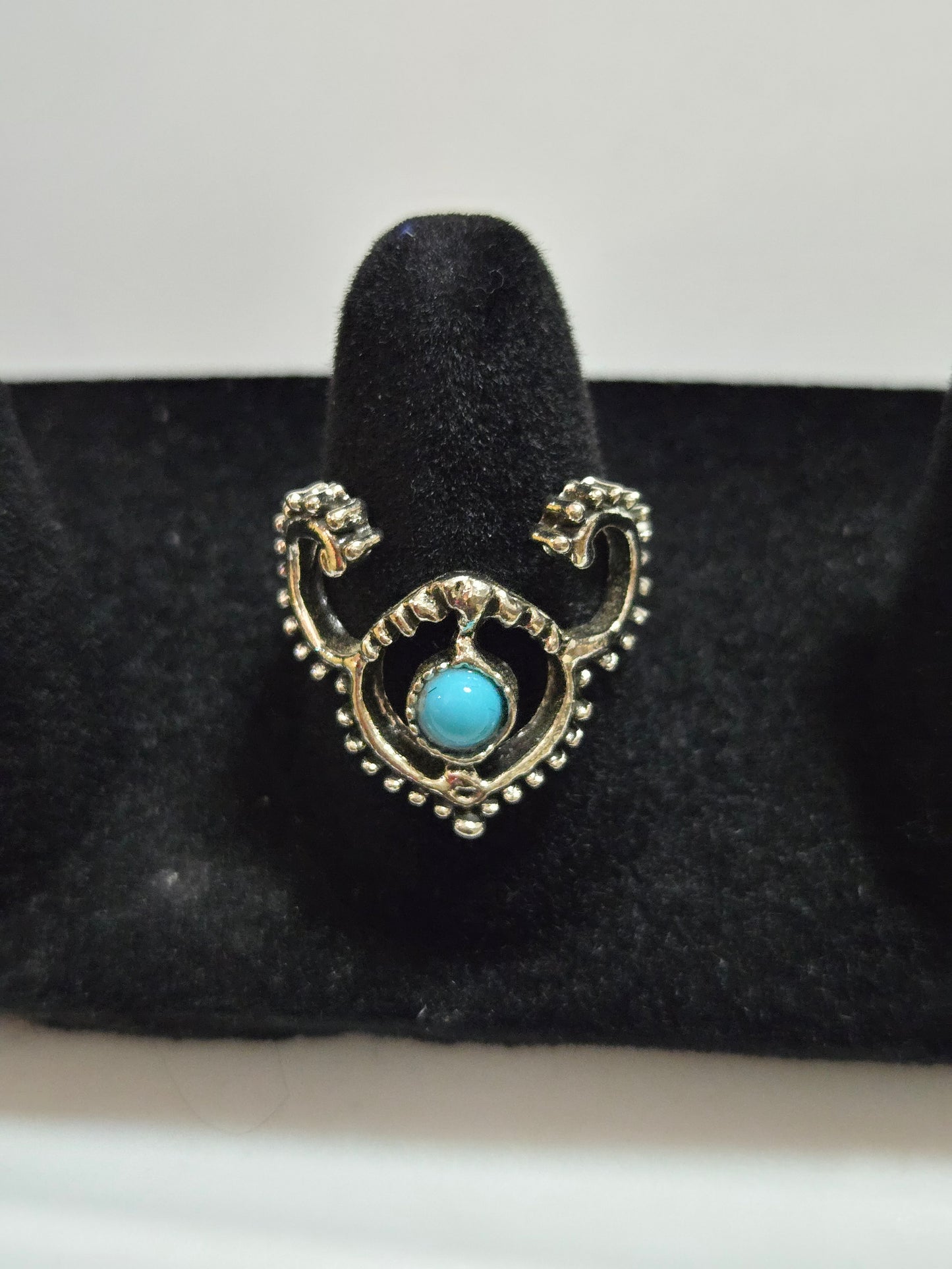 Boho Vintage inspire Turquoise Rings