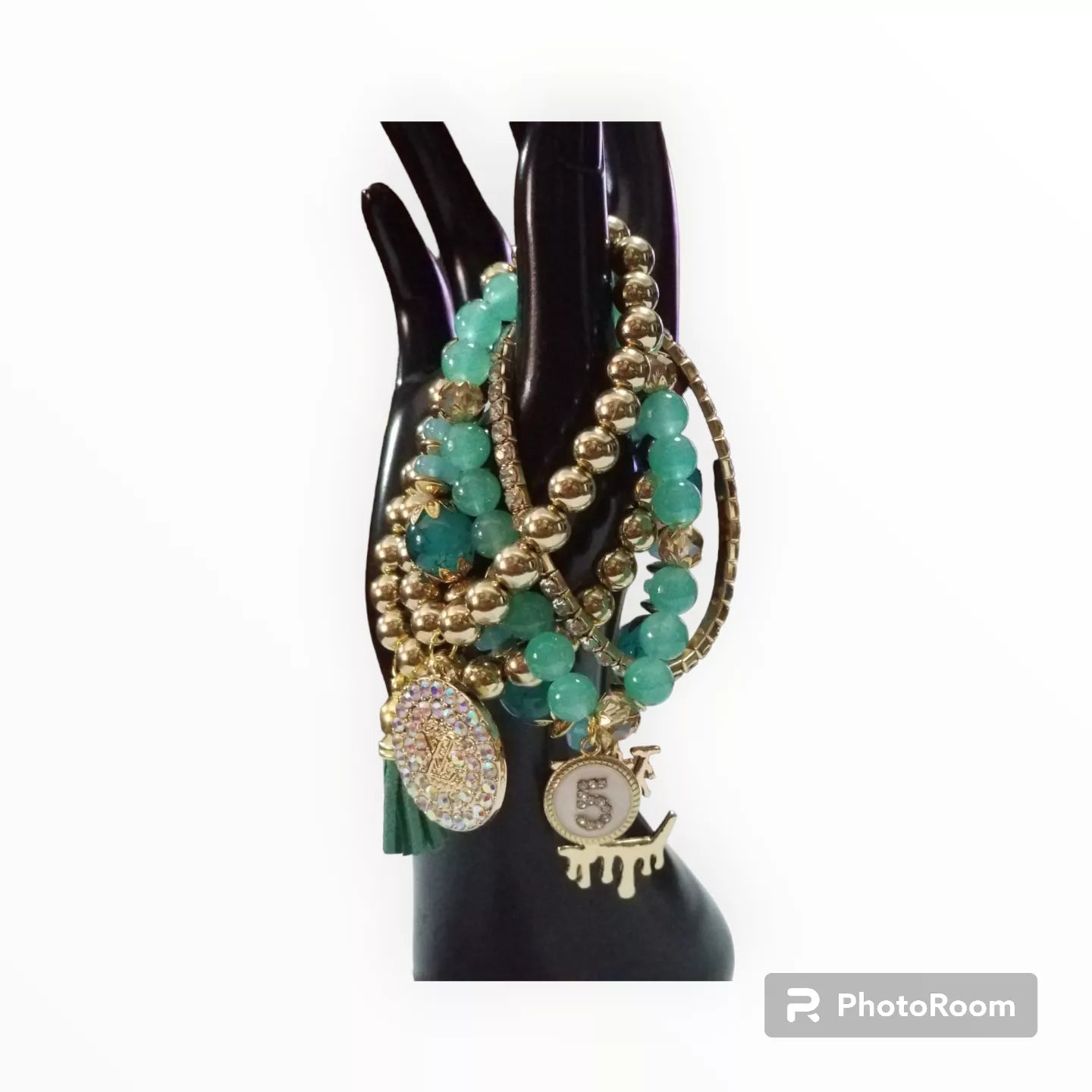 Designer charm bracelet