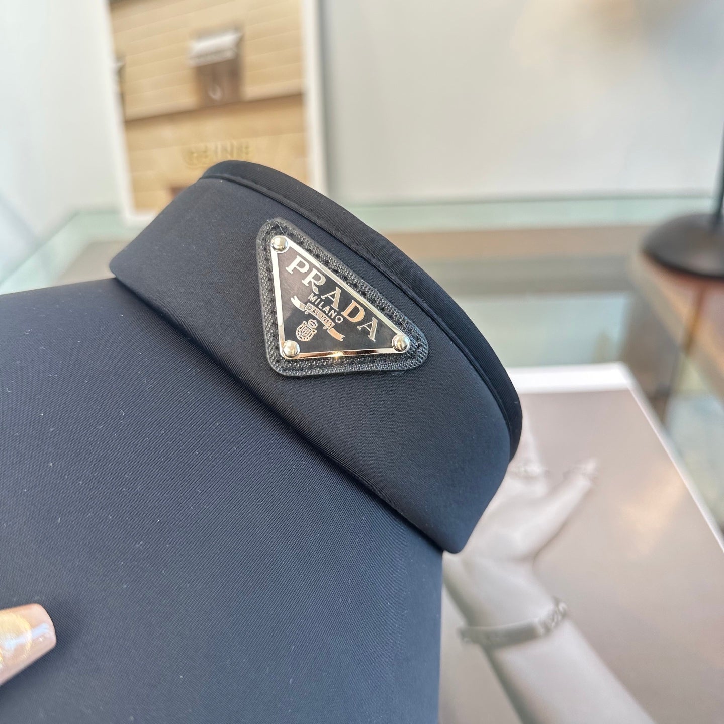 Prada Inspired Visor