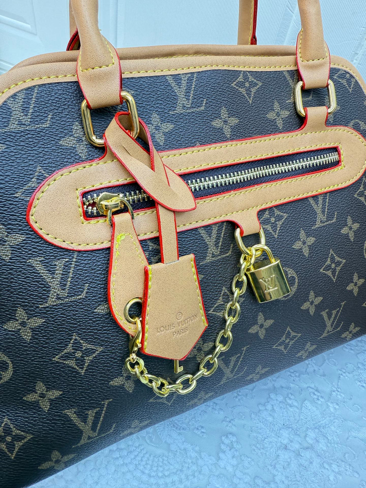 LV inspired Handbag