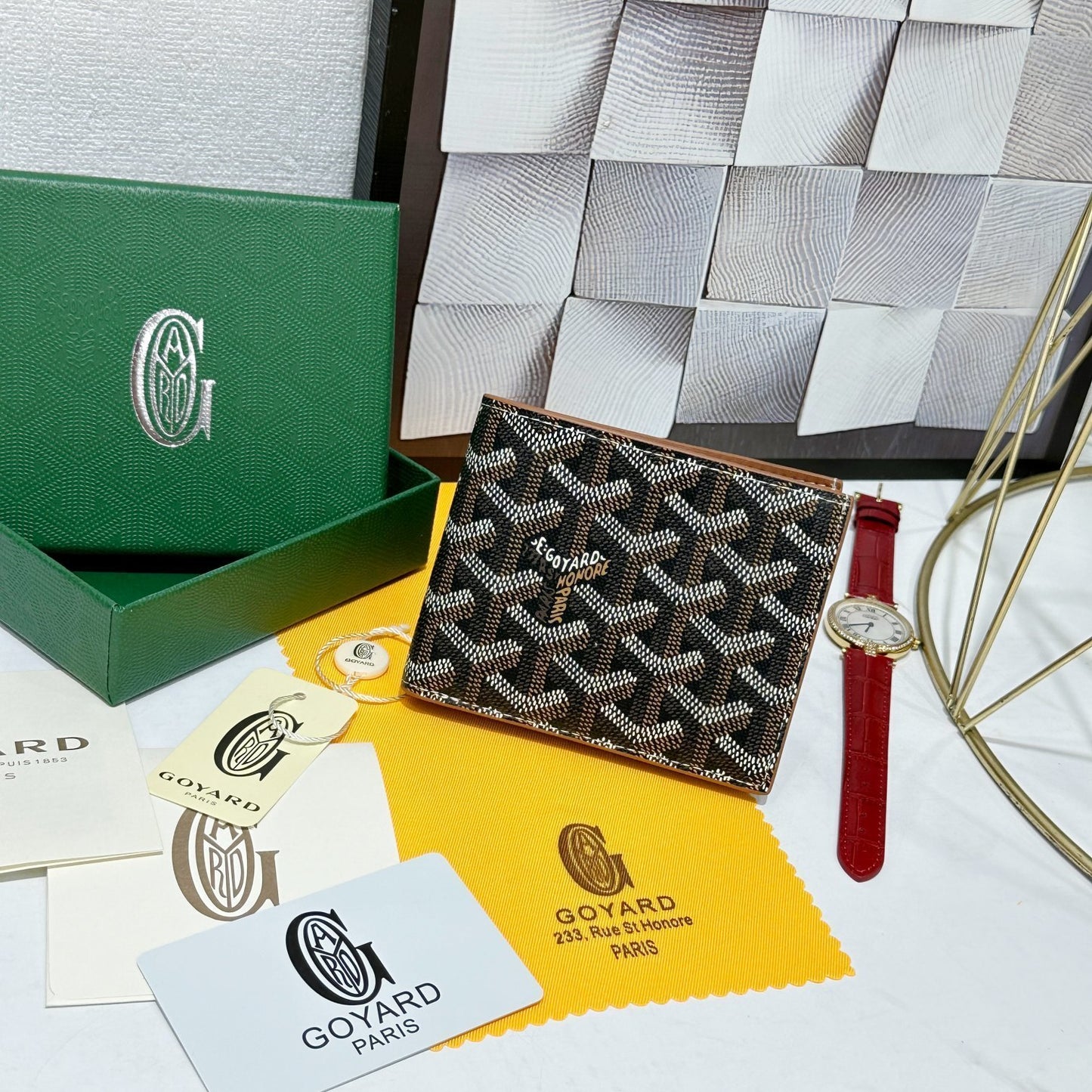 Goyard Inspired Wallets