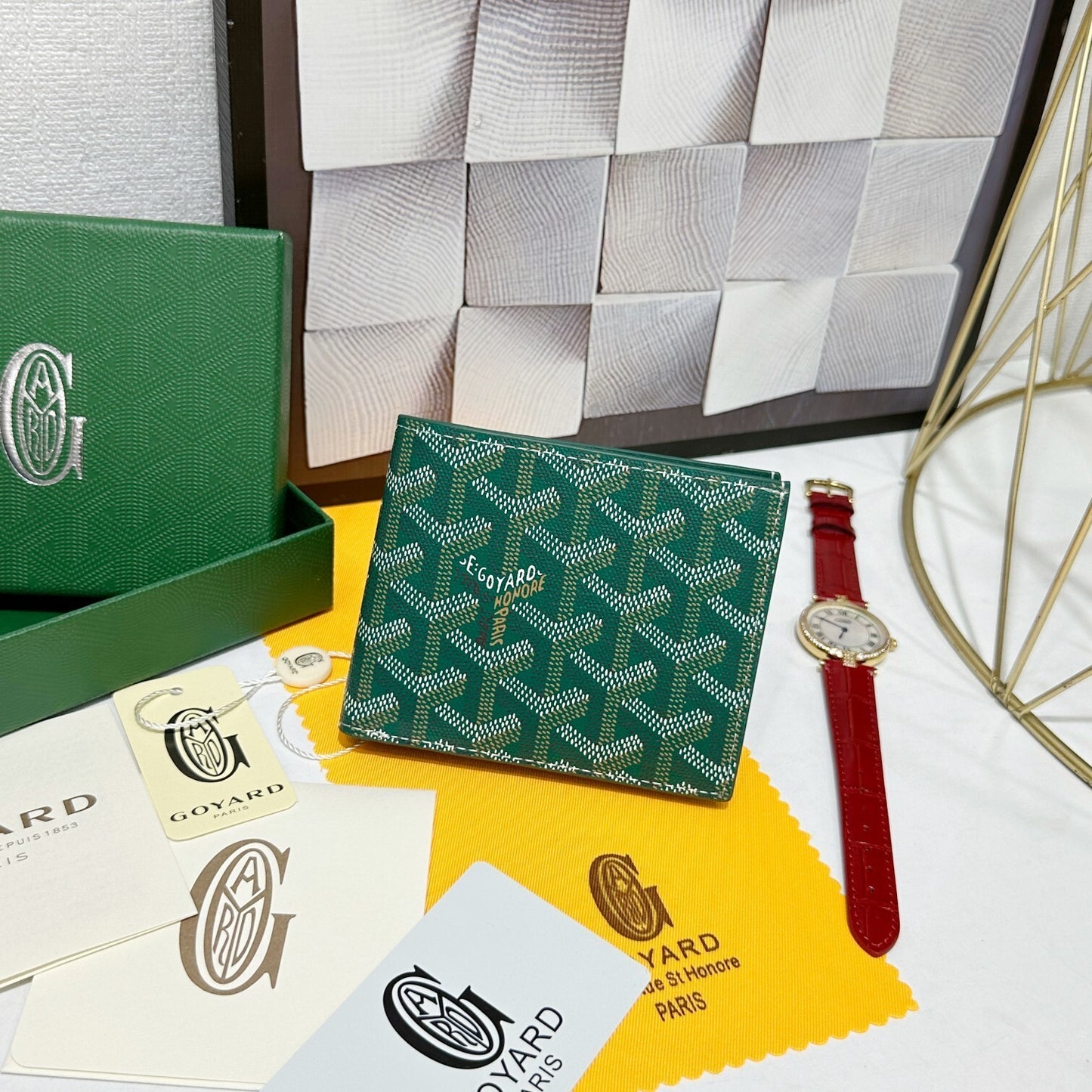 Goyard Inspired Wallets