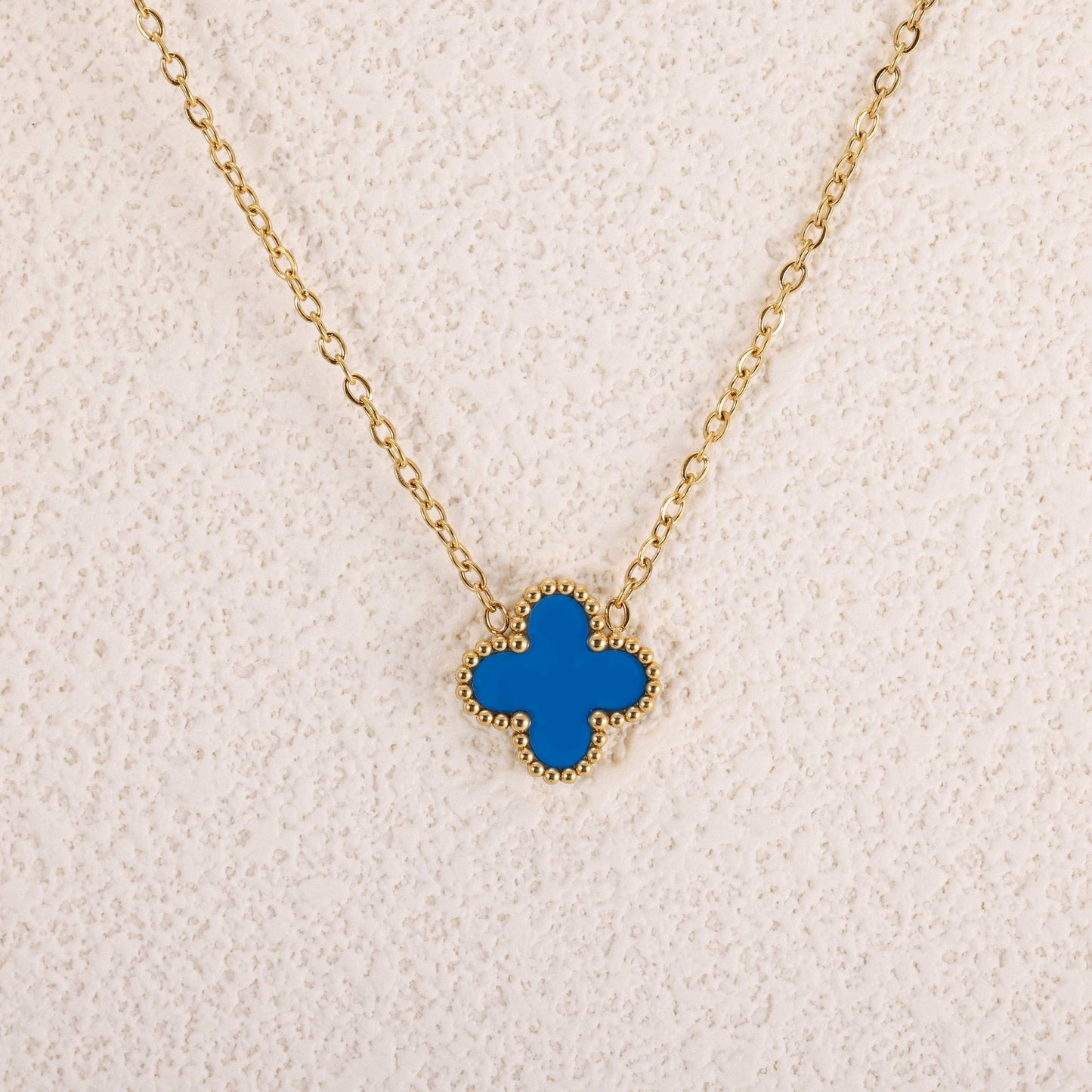 Van cleef inspired Clover 13mm Gold Necklace