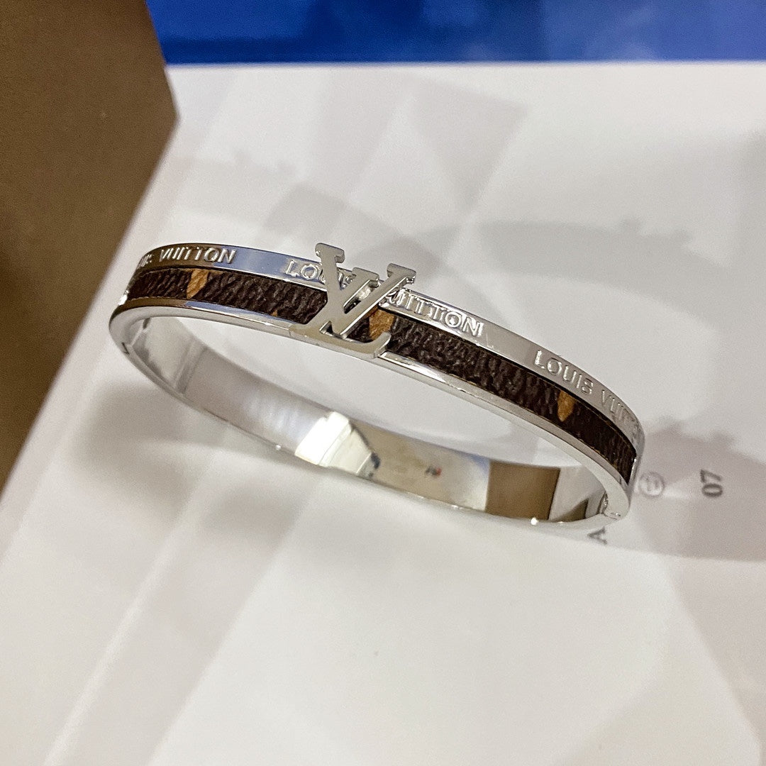 LV Designer Inspired Bangle