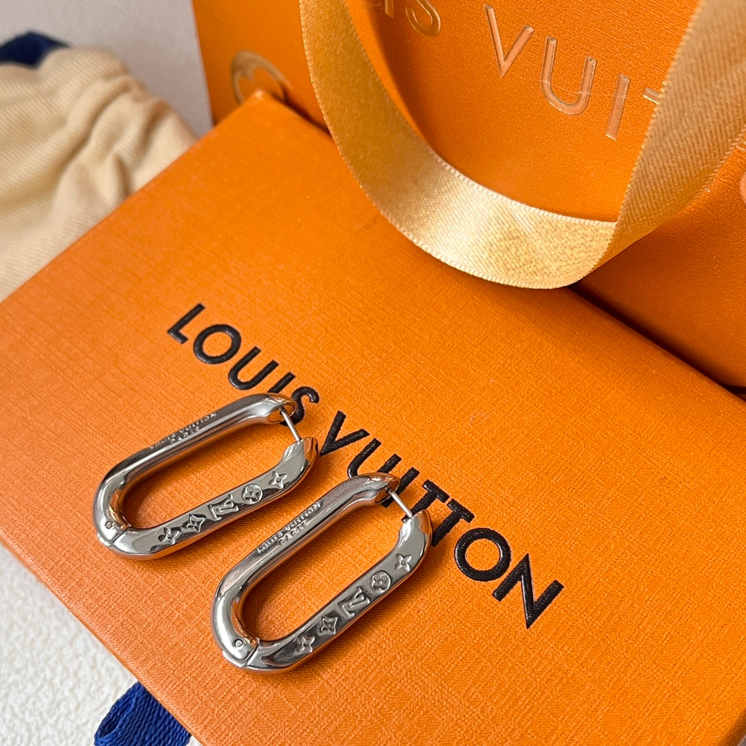 LV Designer Inspired Earrings