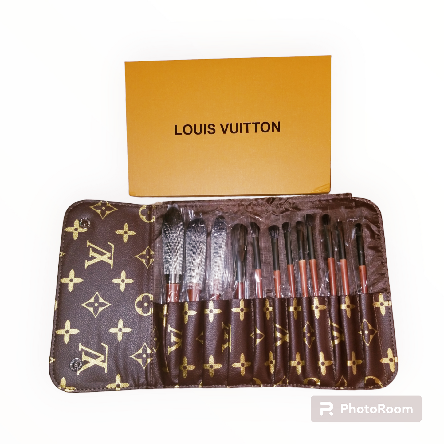 LV inspired Makeup Brush set
