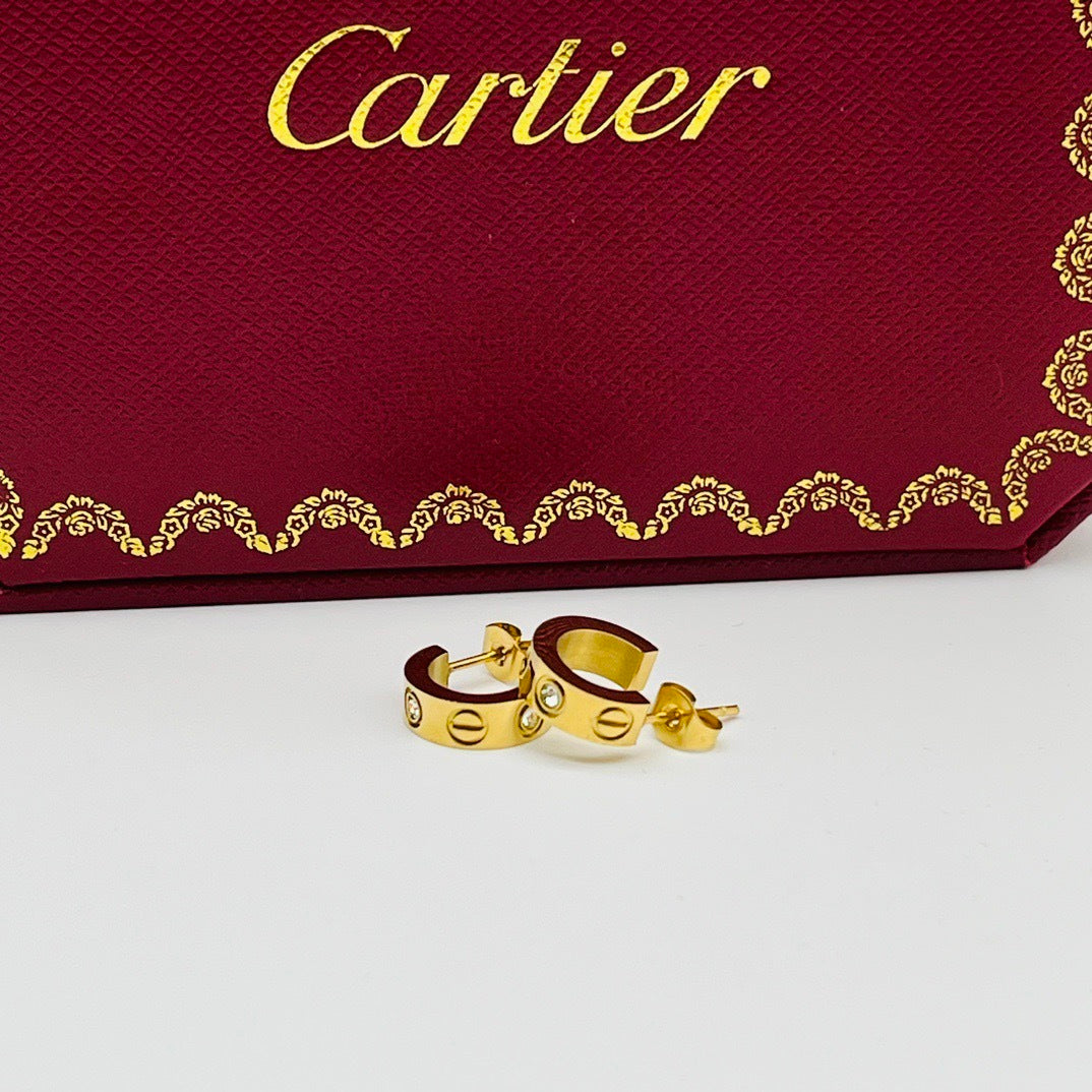 Cartier Inspired Earrings
