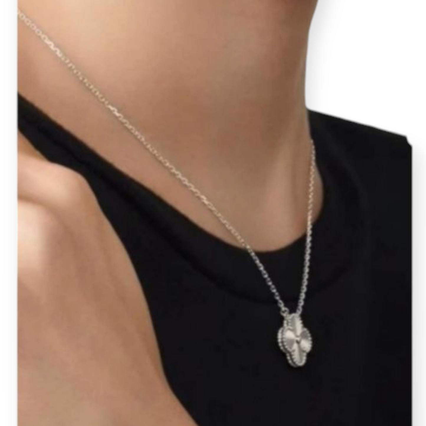 Van Cleef inspired Lazer Gold and Silver Jewelry Collection