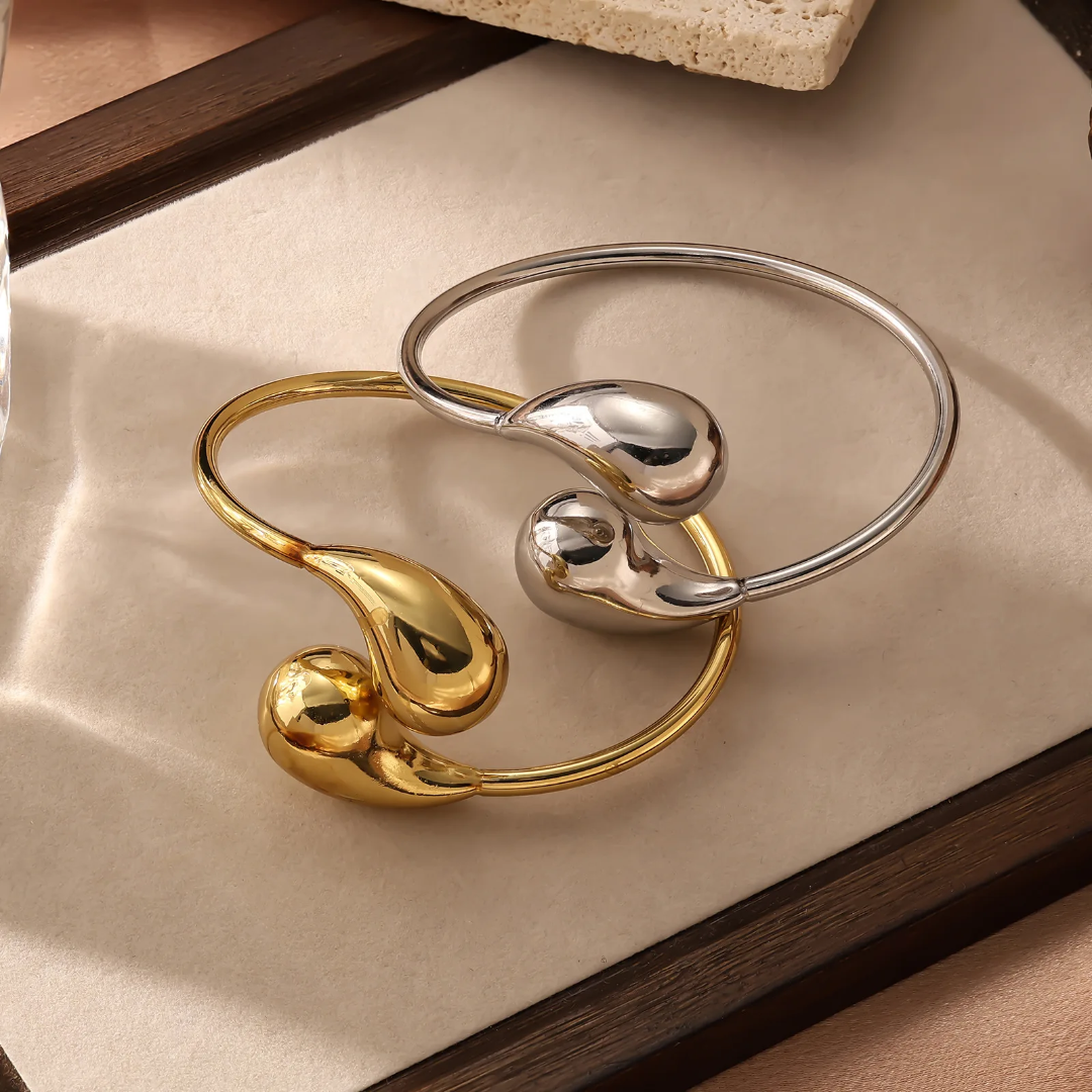 Stainless Steel Water Drop Bracelet