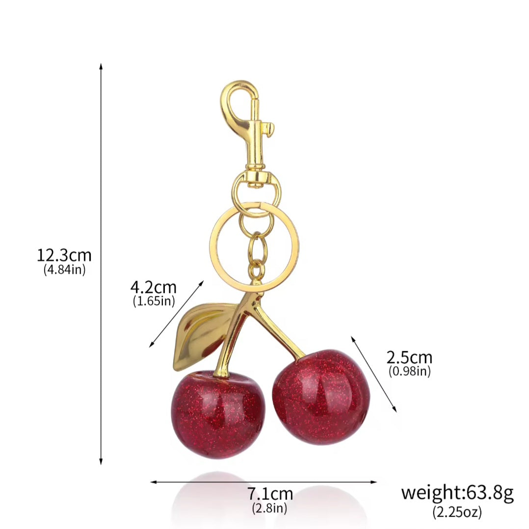 Cherry 🍒 Handbag and Keychain Charms