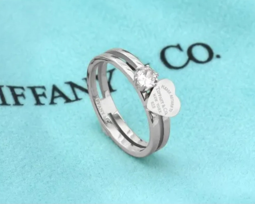 Tiffany Co inspired rings