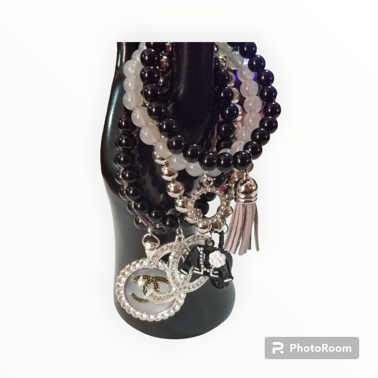 Custom made designer charm bracelet