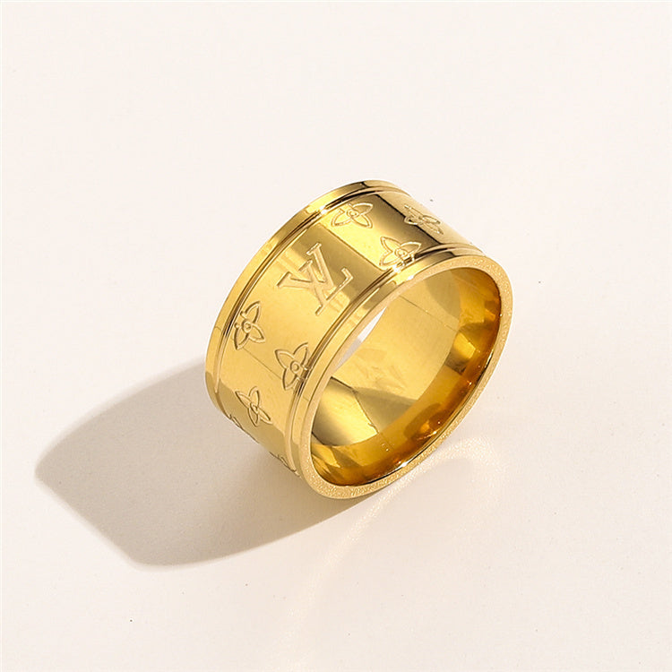 LV Designer Inspired Ring