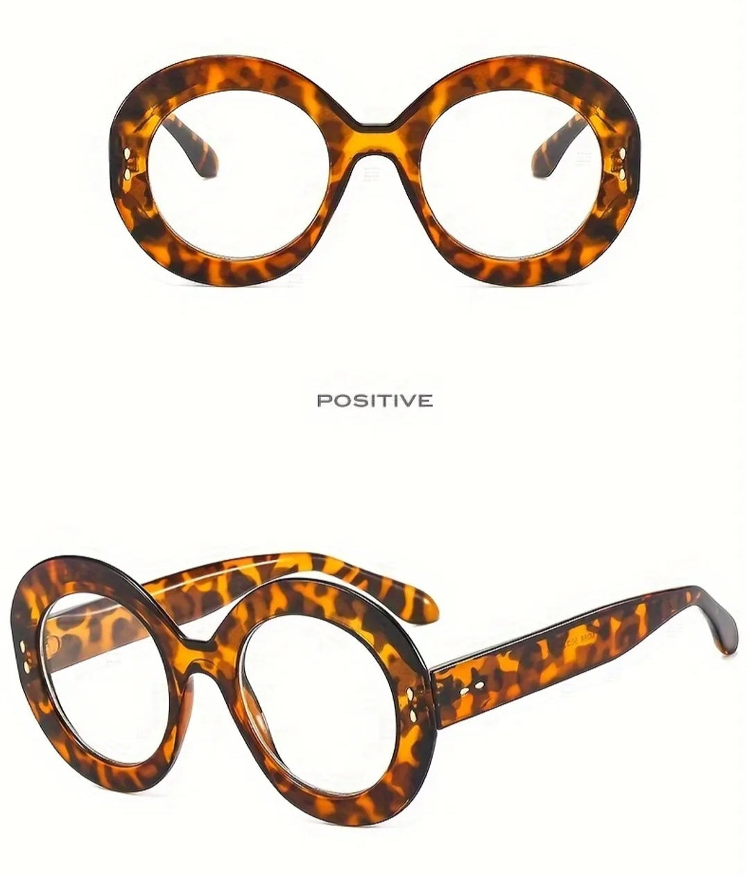 Oversized round eyewear