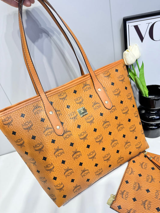 MCM Inspired Tote Bag