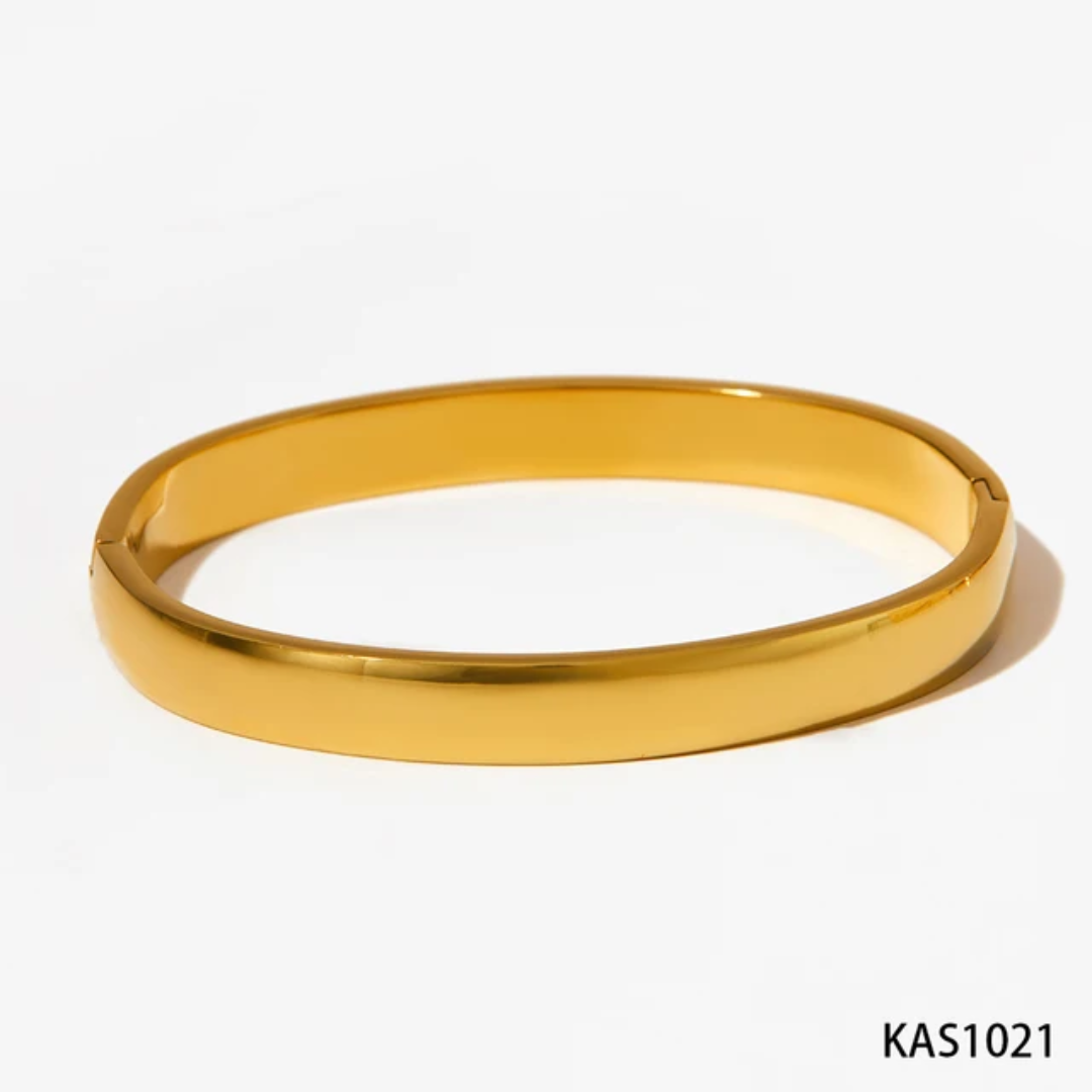 Chunky 8mm Stainless Steel Bangles