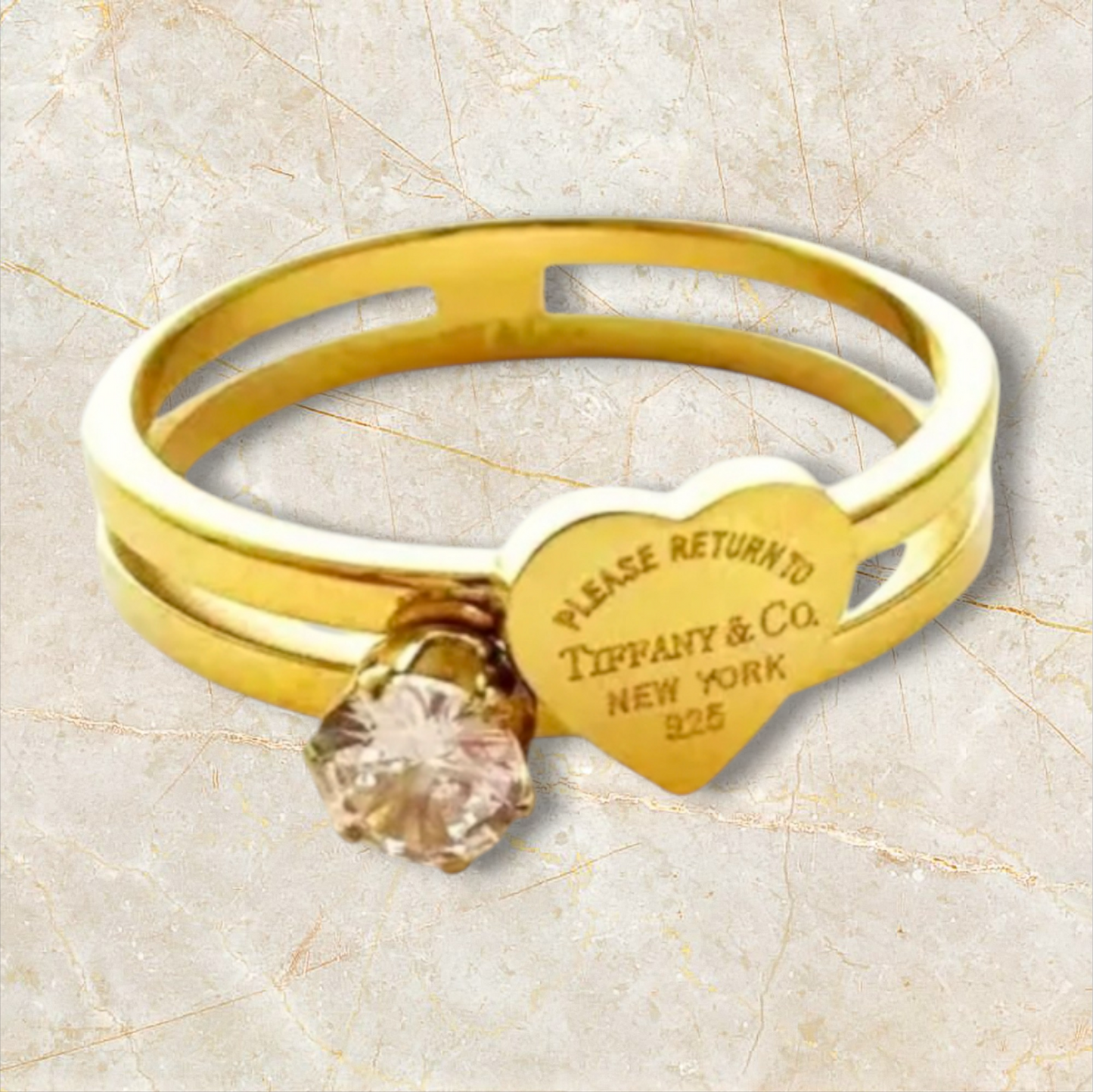 Tiffany Co inspired rings