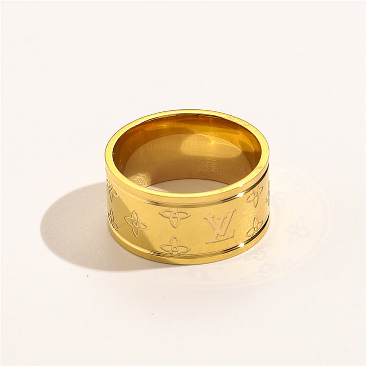 LV Designer Inspired Ring