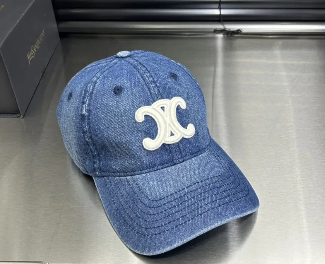 Celine inspired designer baseball cap